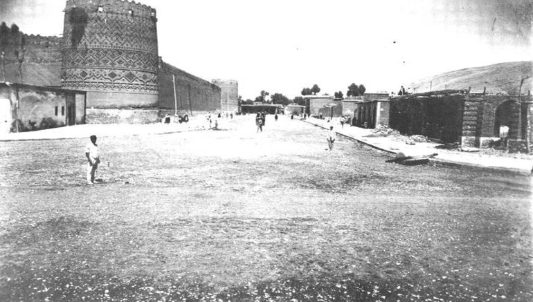 عکس قدیمی ارگ کریم خان